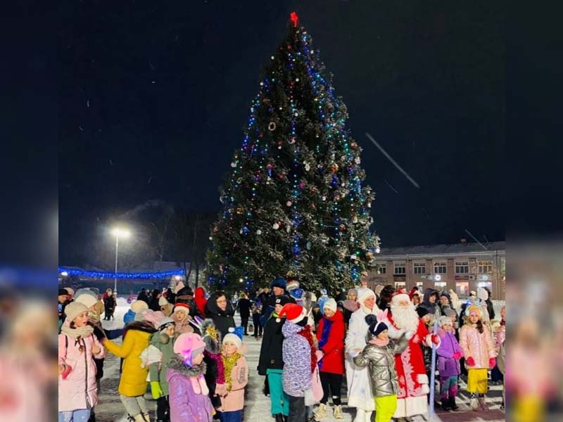 Лучшими новогодними ёлками-2022 в Брянской области назвали ёлки в Мглине и Стародубе