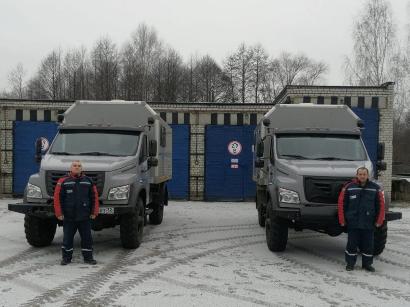 Энергетикам Климовского района поставлены бригадные автомобили повышенной проходимости