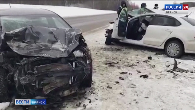Брянский водитель спровоцировал ДТП в Калужской области. Погибла его пассажирка