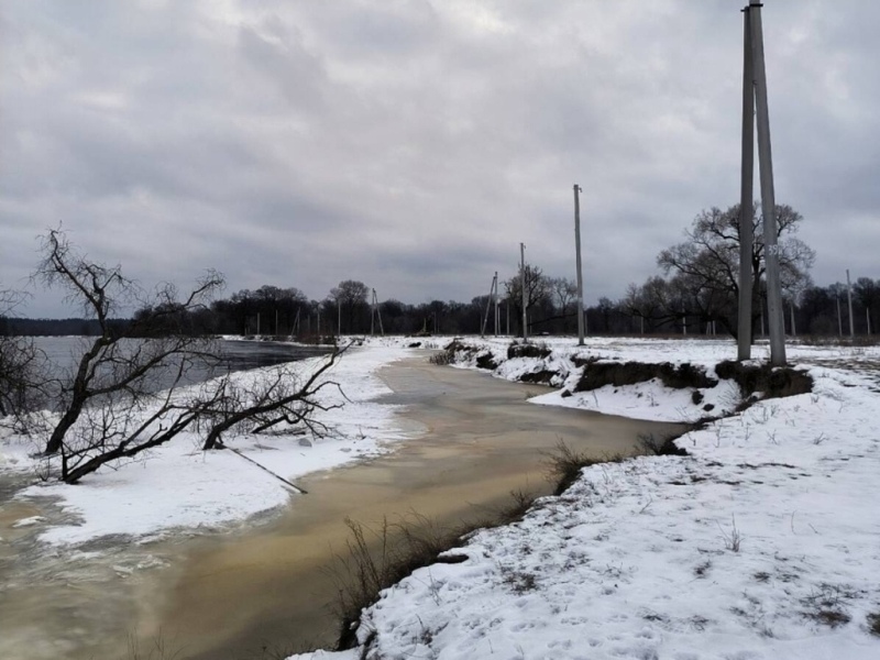 Из-за очередного подъёма воды в Десне может подтопить участки в Брянске, Трубчевске и Белой Берёзке