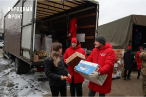 Из Брянска в войсковые части в прифронтовых регионах отправился грузовик с 6 тоннами гуманитарной помощи