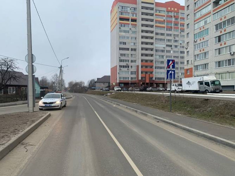 В Брянске у перекрестка улиц Тельмана и Чернышевского появился участок с односторонним движением