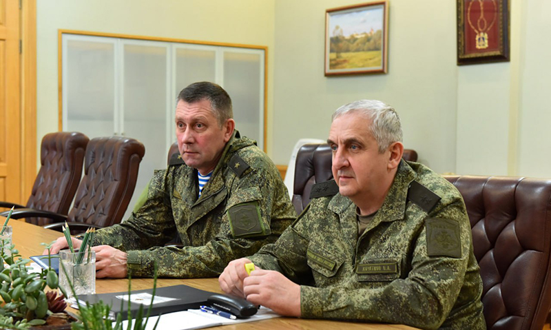 Брянский участок российско-украинской границы приехали инспектировать два генерала