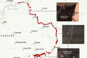 Укрепления на брянском участке российско-украинской границы – часть крупнейшей линии обороны от Белоруссии до Крыма