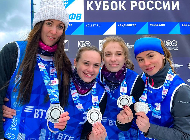 Брянские волейболистки стали вторыми на этапе «снежного» Кубка России