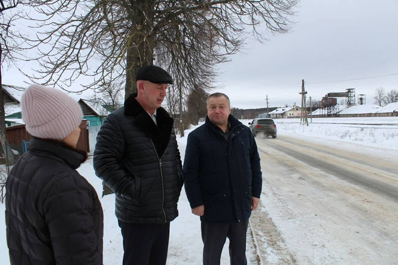 Мониторинговая группа «ЕР» проинспектировала в Жуковке построенные и отремонтированные за год участки дорог