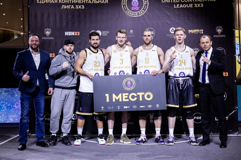 Брянские Bad Boys выиграли первый турнир по баскетболу 3х3 в сезоне-2023