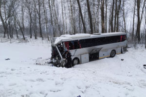 Обвиняемым по делу о ДТП с междугородным автобусом в брянском суде проходит погибший водитель автобуса