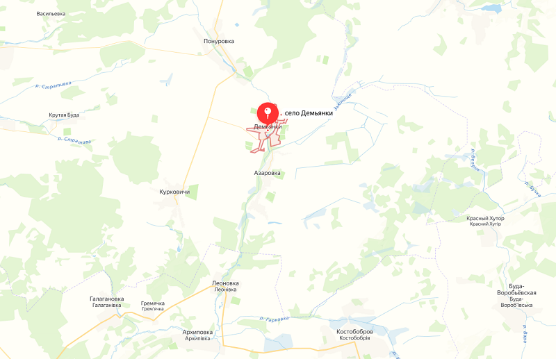 Брянское село Демьянки обстреляно украинскими военными. Повреждены административные здания