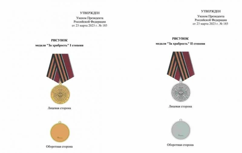Владимир Путин подписал указ об учреждении медали «За храбрость»