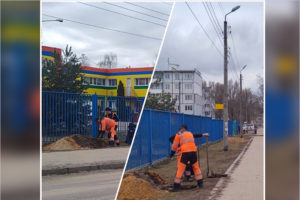 Подрядчик начал работы по ремонту улицы Ермакова в Брянске