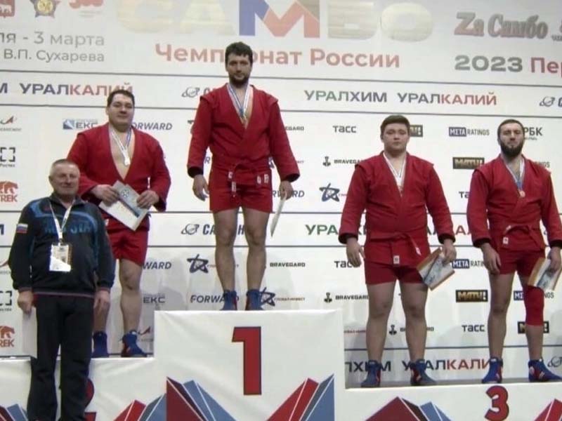 Брянский самбист Артём Осипенко стал одиннадцатикратным чемпионом России