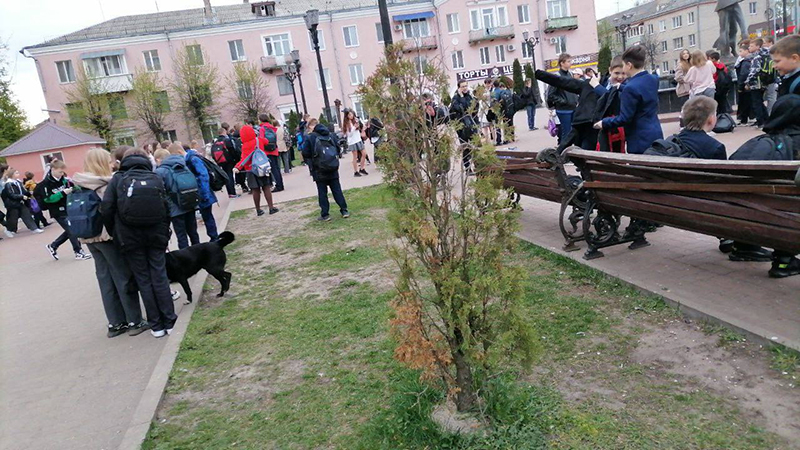 Ежедневная эвакуация школ в Клинцах «разменивает» четвёртую неделю