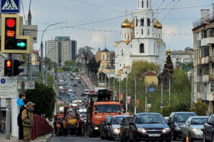 Перекрытие дорог в Брянске 26 апреля: на проспекте Ленина в час пик будут класть асфальт, на улице Дуки — проводить митинг
