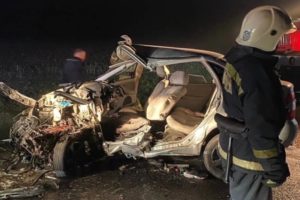 Смерть в ДТП на брянской дороге: Lada Kalina протаранила встречный большегруз