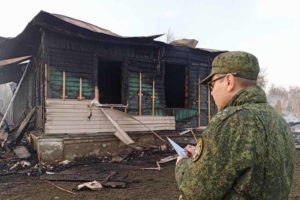 В Брянской области возбуждено уголовное дело по факту гибели в пожаре троих малолетних детей
