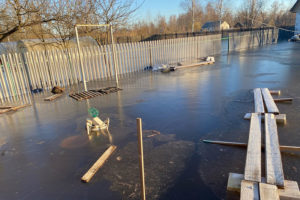 Паводок-2023 в Брянске: уровень воды упал на метр