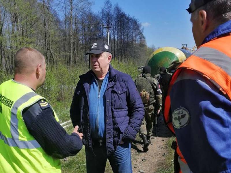 Александр Богомаз выехал в Унечский район на место схода грузового состава из-за диверсии