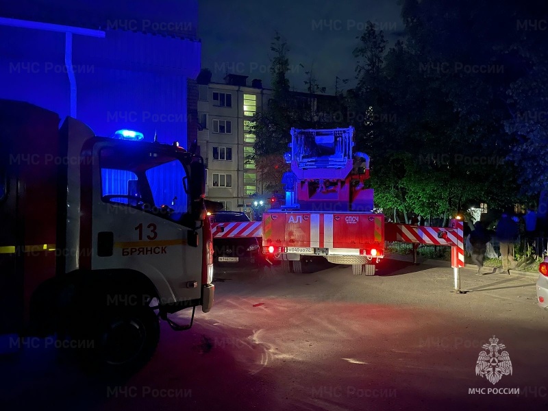 Пожар в Бежице: горела квартира в девятиэтажке, эвакуированы 25 человек
