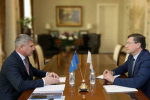 Гендиректор «Россети Центр» и губернатор Нижегородской области обсудили вопросы развития сотрудничества