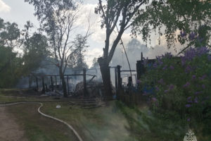 Жилой дом сгорел в новозыбковской деревне. Жертв нет
