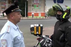 Дорожные полицейские за три дня в Брянске составили 35 протоколов на мотоциклистов