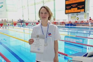 Брянская спортсменка завоевала два «серебра» и «бронзу» чемпионата России по подводному спорту