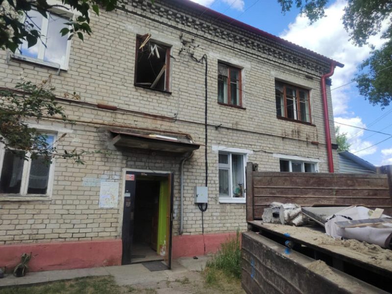 Дом в Брянске, повреждённый взрывом, начала обследовать независимая экспертиза