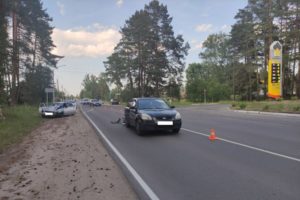 ДТП в Жуковке: 18-летний водитель затонированной «Приоры» протаранил иномарку