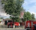 Историческое здание по улице Фокина в Брянске уничтожается пожаром во второй раз за четыре года