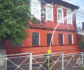 Историческое здание по улице Фокина в Брянске уничтожается пожаром во второй раз за четыре года