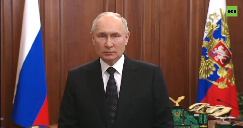 Президент России назвал действия Пригожина мятежом и предательством. Полный текст обращения Владимира Путина