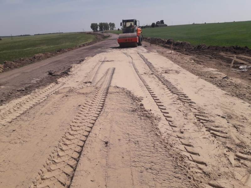 Новая местная сельская дорога в Брасовском районе будет построена до конца года