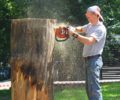 «Волшебный мир дерева»: в Брянске открылся фестиваль деревянных скульптур памяти Динабургского