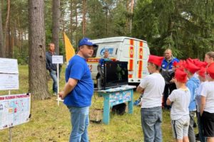 Брянские газовики приняли участие в «Дне безопасности» в детском лагере «Ручеёк»