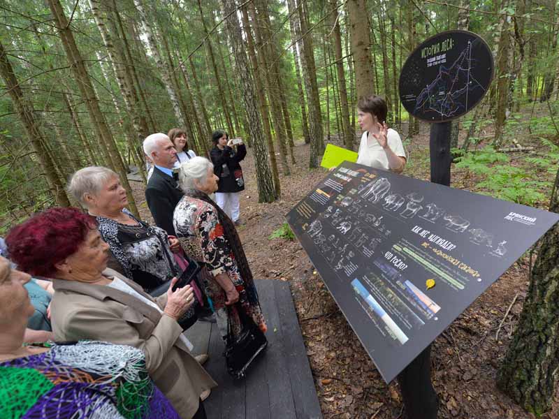Заповедник «Брянский лес» к своему юбилею открыл новую экоторопу «История леса»