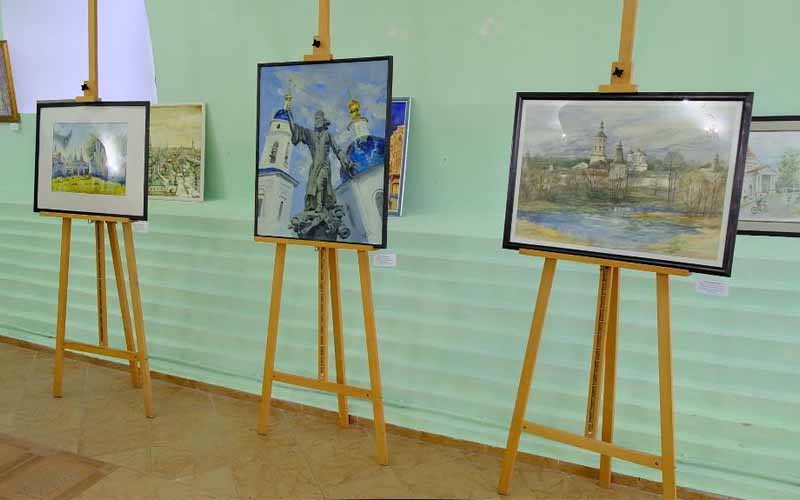 В Свенском монастыре открылась художественная выставка «Русская Атлантида»
