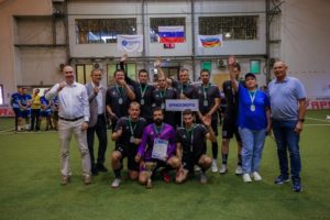 Команда «Курскэнерго» выиграла первый межрегиональный турнир «Россети Центр» по мини-футболу