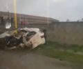ДТП в Белых Берегах: легковая Toyota врезалась в маршрутку, водитель погиб