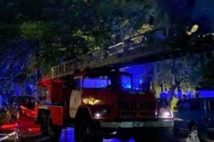 Квартира в пятиэтажке выгорела в центре Брянска. Жертв нет