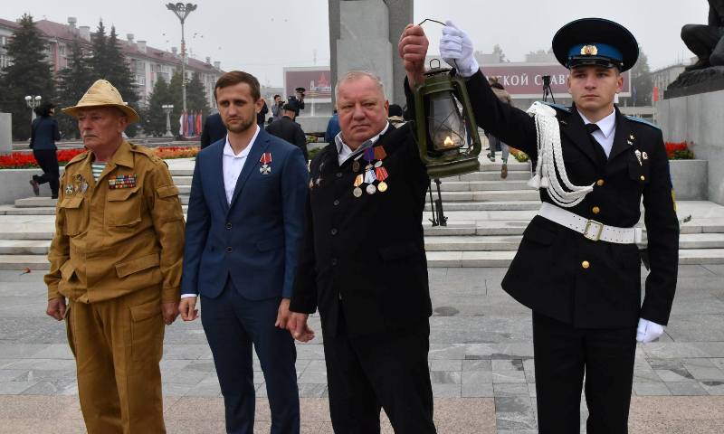 Брянск отметил 80-летие освобождения приёмом Всероссийской эстафеты Вечного огня
