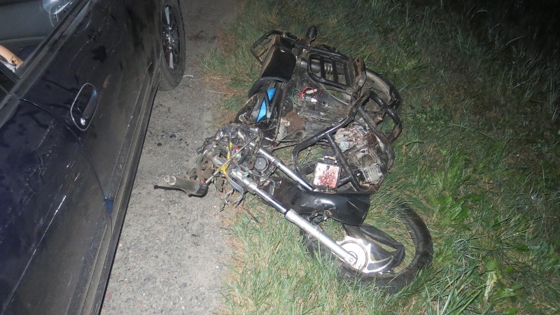 Подросток-байкер погиб на брянской дороге: его мопед врезался в большегруз