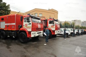Брянские пожарные и спасатели в канун 17 сентября получили новую технику