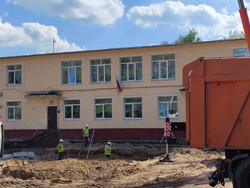 В Брянске вырыли котлован под пристройку к детской школе искусств №10