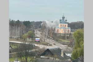 Храм в брянском посёлке Белая Берёзка обстрелян со стороны Украины