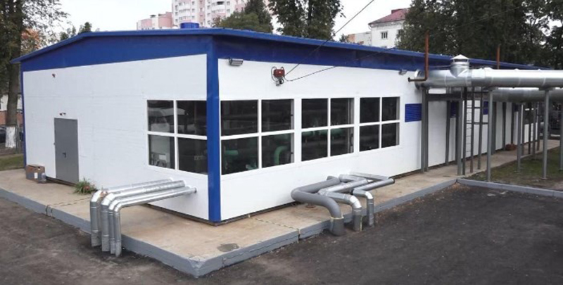 Блочно-модульная котельная из Брянской области заработала в городской больнице Брянки