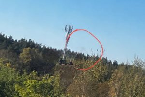 Второй за сутки беспилотник сбит над Фокинским районом Брянска силами ПВО