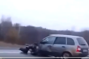 ДТП под Выгоничами: Lada протаранила иномарку, водитель в больнице