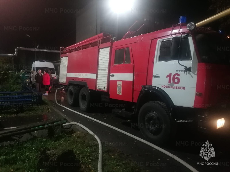 Пожар в Новозыбкове: в квартире погиб мужчина