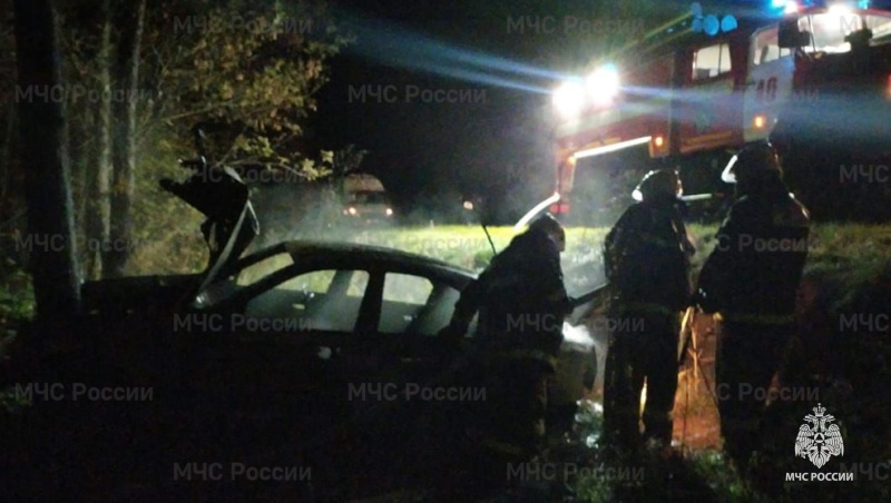 Подробности смертельного ДТП: водитель сгорел за рулём между Клинцами и Гордеевкой